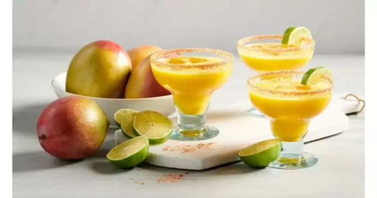 how to make mango margaritas on the rocks