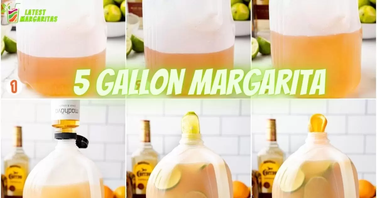 How To Make 5 Gallons Of Margaritas