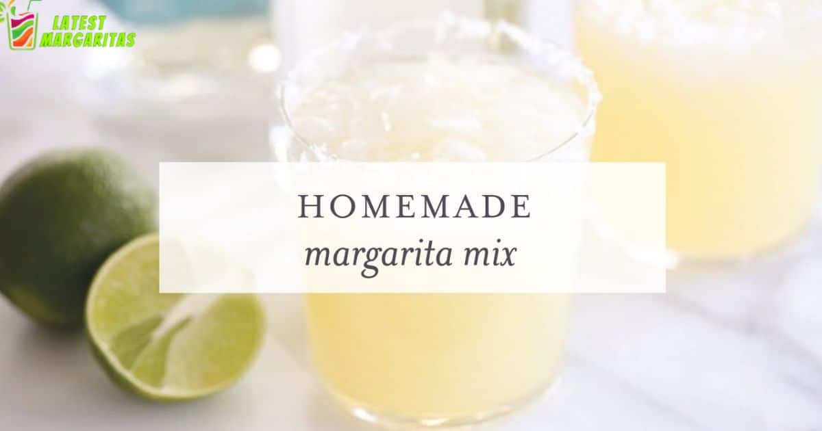 How To Make Margaritas With Mix