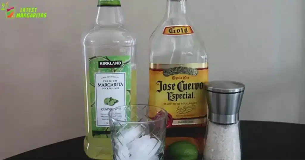 Variations A Frozen Margarita with Kirkland Mix
