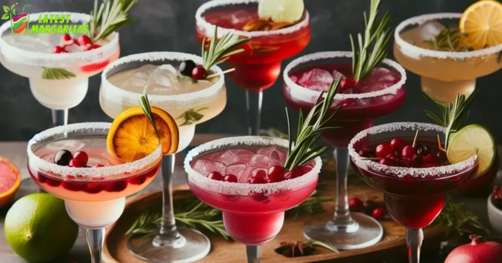 variations of the don julio cranberry rosemary margarita