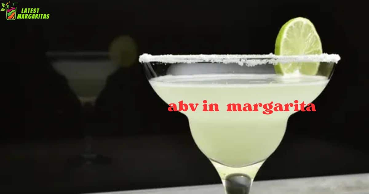 What Is The Abv Of A Margarita