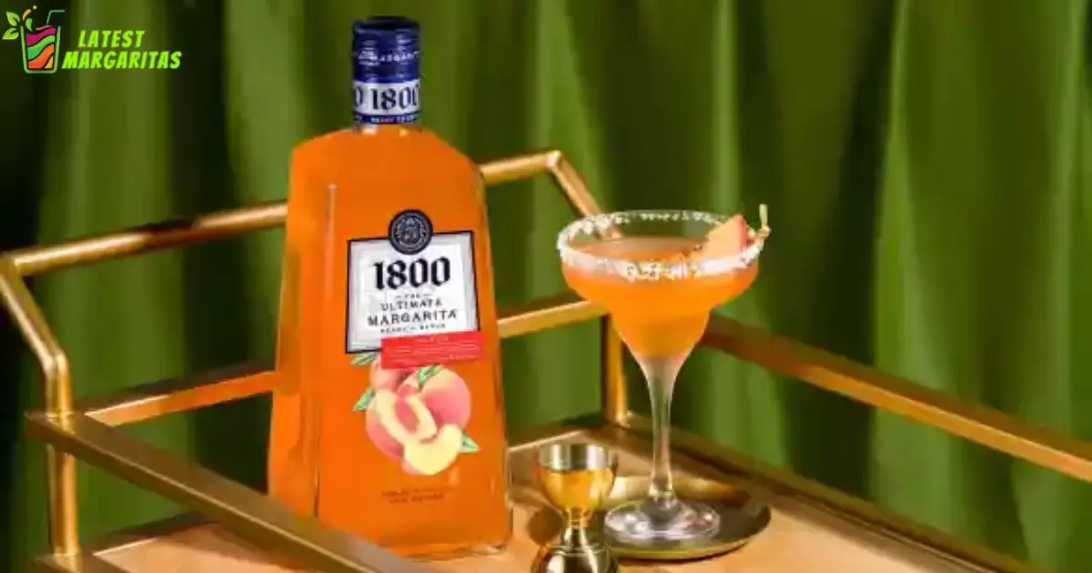 what to mix with 1800 peach margarita