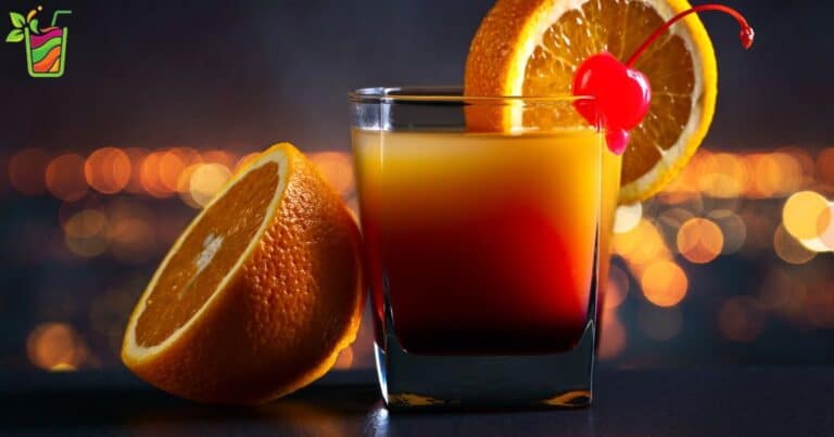 Tequila and Orange Juice Cocktail